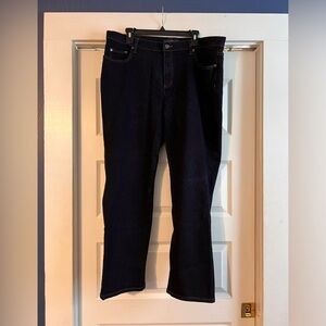 EUC 18W Lauren Ralph Lauren Dark Rinse Denim Jeans